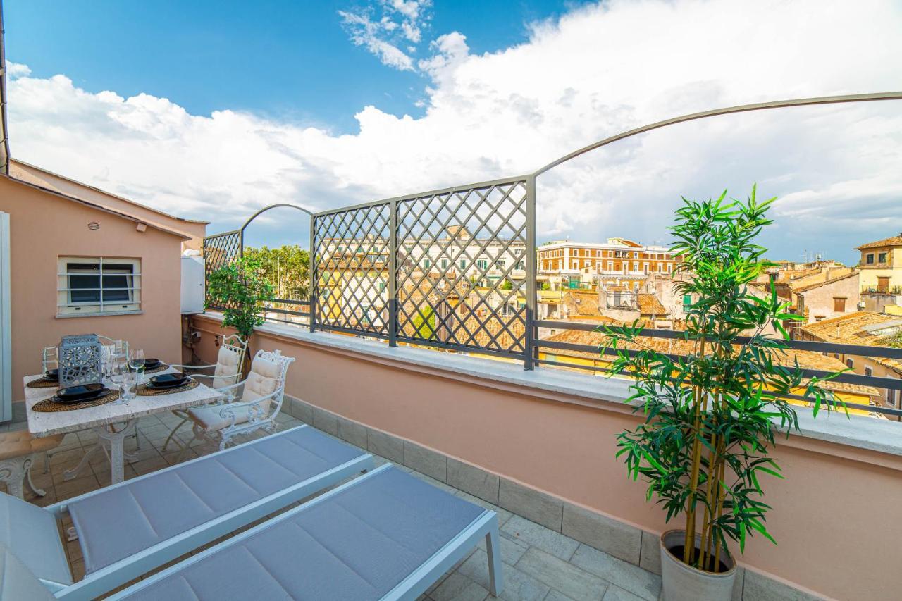 Luxury Top Floor In Trastevere Roma Exterior foto