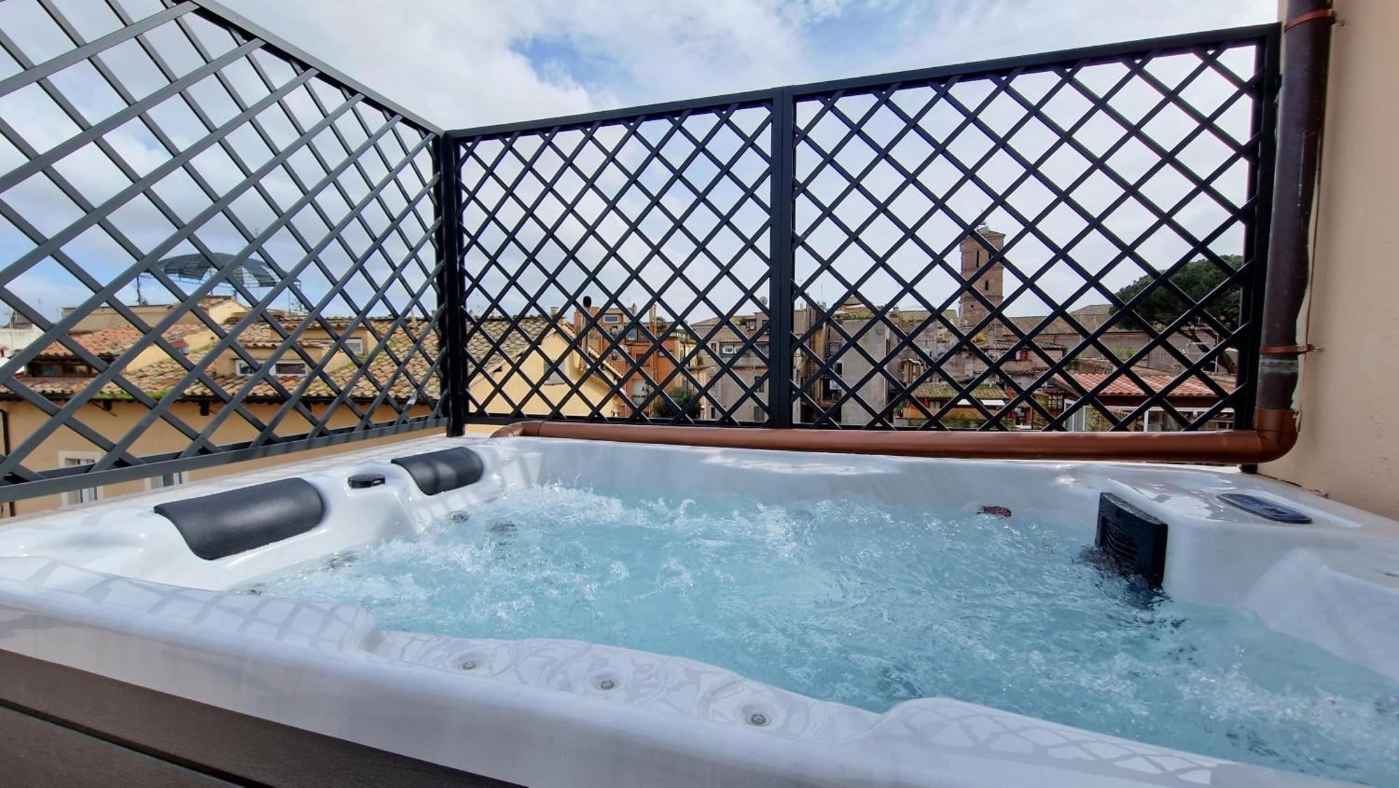 Luxury Top Floor In Trastevere Roma Exterior foto